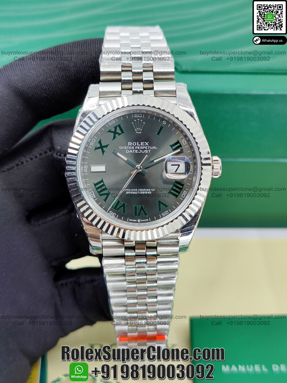 rolex datejust 126334 super clone replica