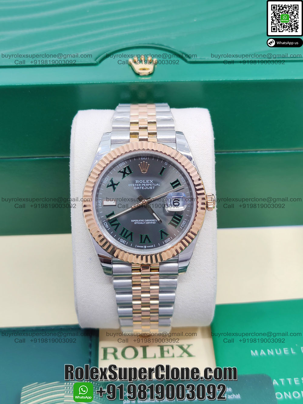 rolex datejust 41 super clone watch