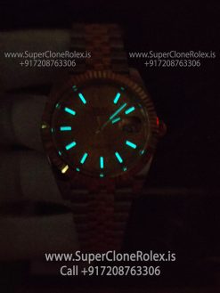 rolex datejust champagne dial super clone