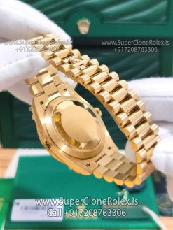 rolex daydate gold superclone