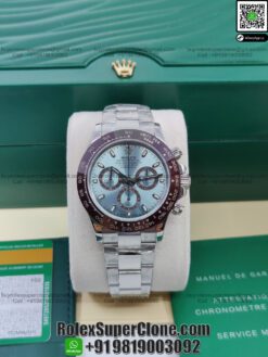 rolex daytona ice blue dial replica watch