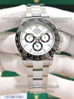 rolex daytona panda super clone watch