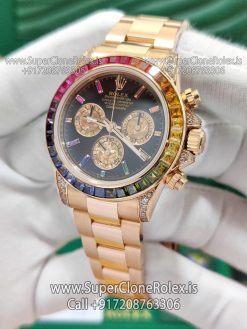 rolex daytona rainbow super clone watch
