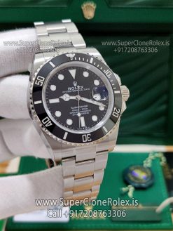rolex submariner black dial super clone