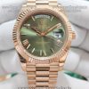 rolex daydate olive dial