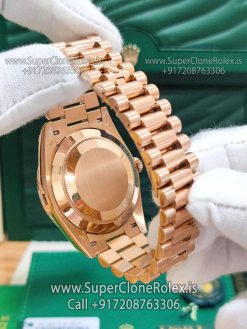 rolex daydate rose gold