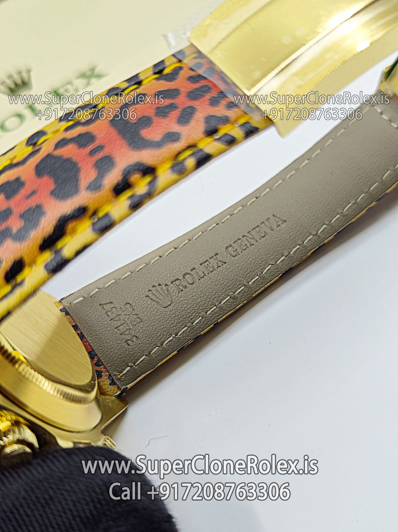 rolex daytona leopard clone