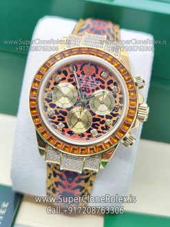 rolex daytona leopard replica watch