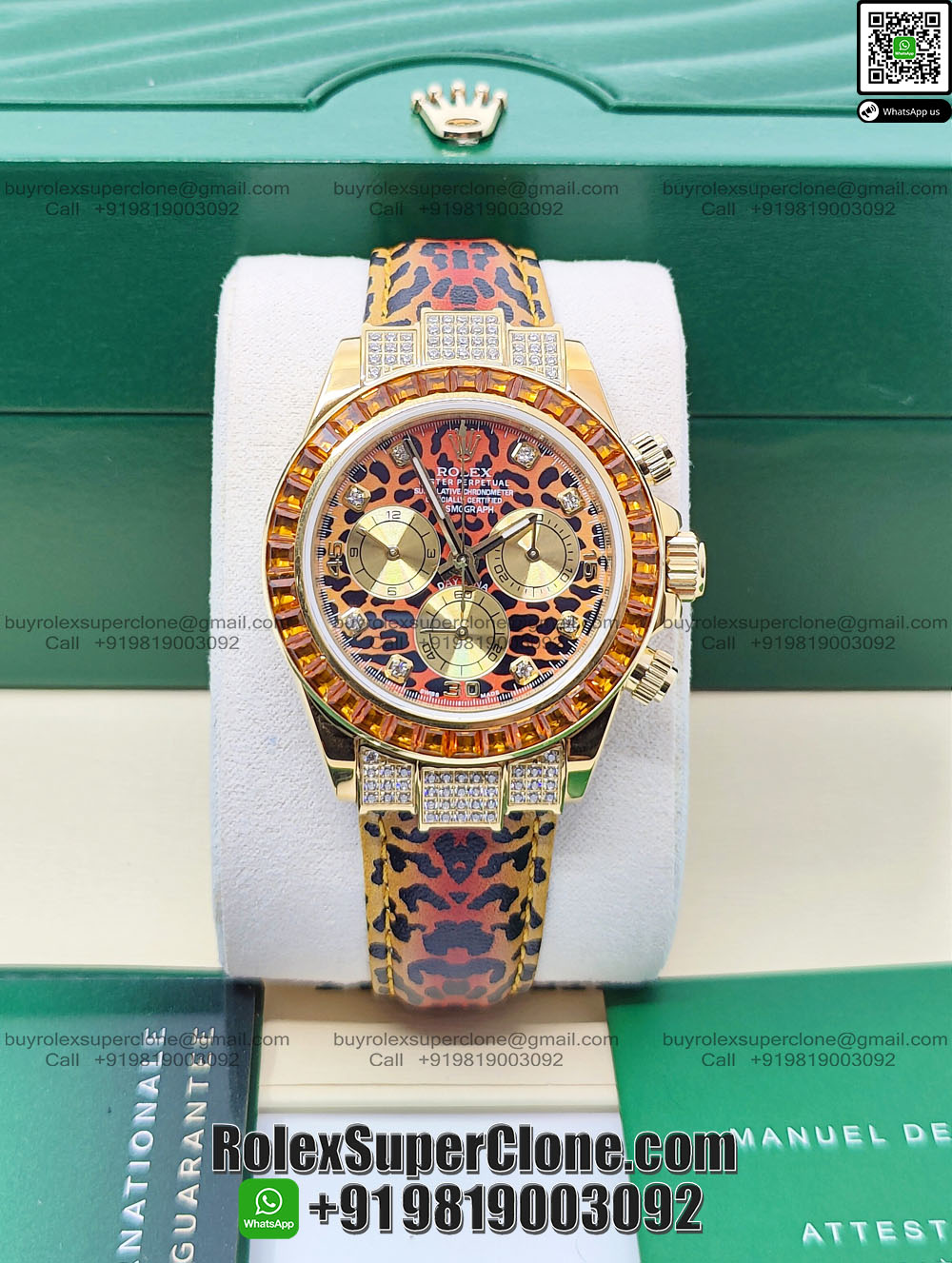rolex daytona leopard super clone