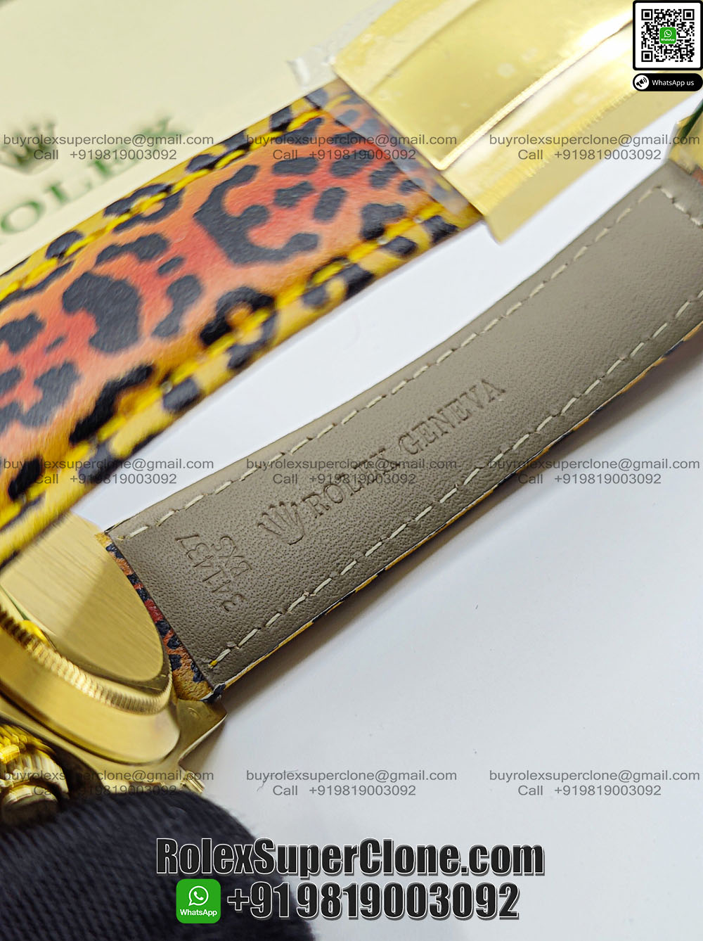 rolex daytona leopard swiss clone