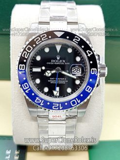rolex gmt batman super clone