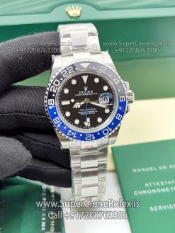 rolex gmt master 2 batman super clone