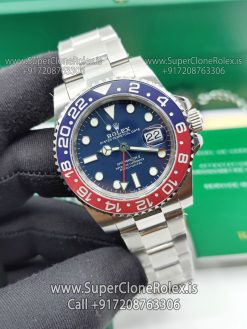 rolex gmt master ii blue