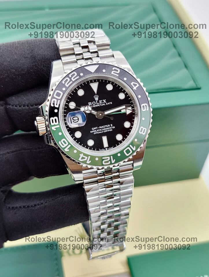 Rolex gmt master ii left hand watch