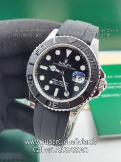 rolex yacht master oysterflex white gold