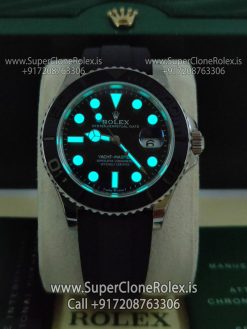 rolex yacht master rubber strap