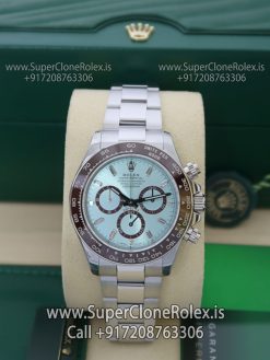 rolex daytona platinum superclone watch