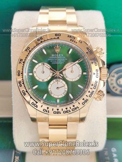 rolex daytona ref 126508 green dial replica