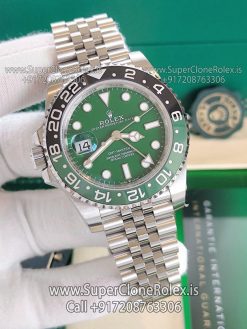 rolex gmt master 2 green dial