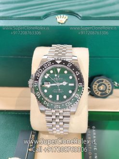 rolex gmt master 2 green dial replica