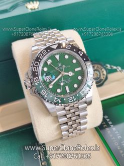 rolex gmt master 2 sprite green dial